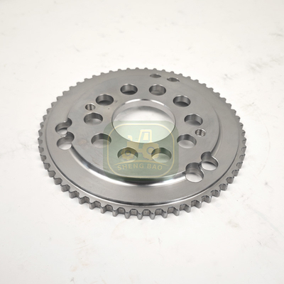 Front Axle Replacements Ring Gear 84270062 For Backhoe Loader Parts 60T
