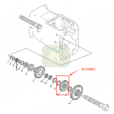 Transmission Replacements 25/29T  R134961 R113840 Gear  For 