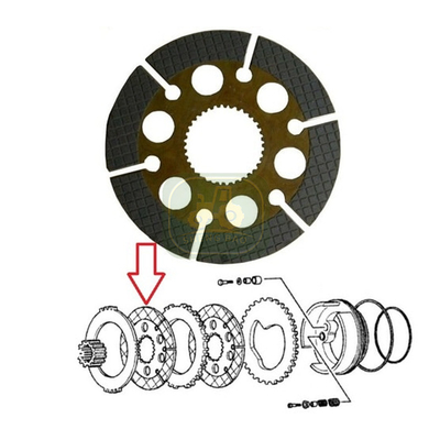 Durable Replacements Clutch System 237021A1 Brake Disc For  Tractors