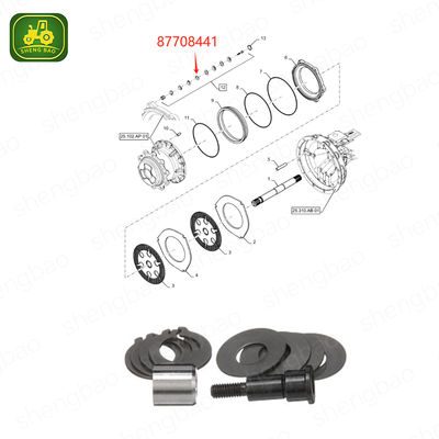 Differential Brake Parts 87708441 Brake Adjuster Repair Kit For Backhoe Loader