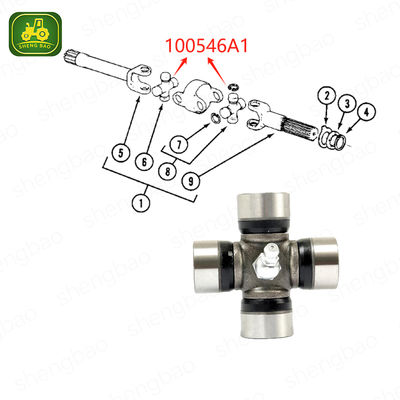 Axle Parts  100546A1 84355310  Cross Joint 24*62.5mm For Tractor