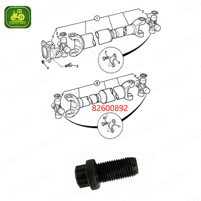 Drive Axle Parts  82600892 Bolt 3/8 UNF x 3/4 For Tractor