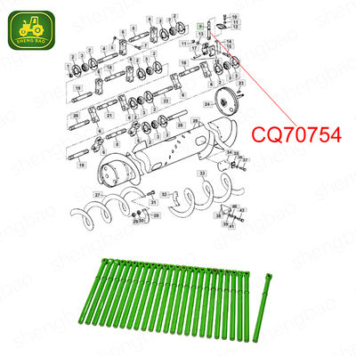 Cutting Platforms Parts CQ70754 Cross Auger Finger For Tractor