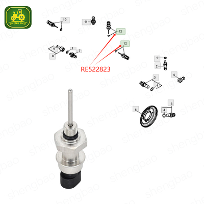 Tractor Engine Temperature Sensor RE522823 Steel Replacement
