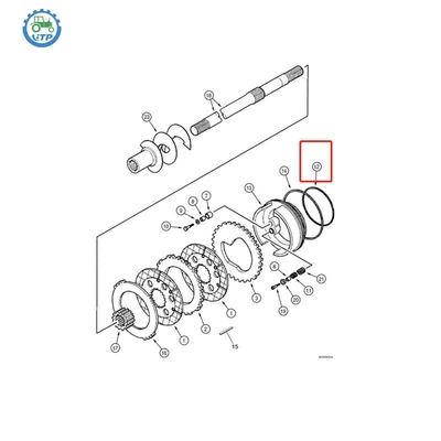  580SM 580SM 585G 586G 588G O Ring 308036A1 6193403M1